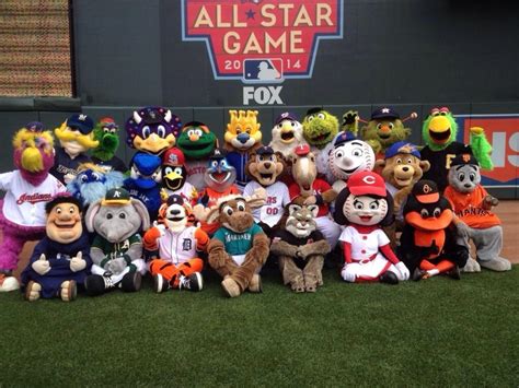 Baseball mascots for the 2023 campaign
